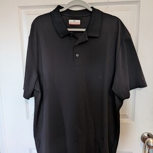 Grand Slam Black Polo Shirt Classic Design